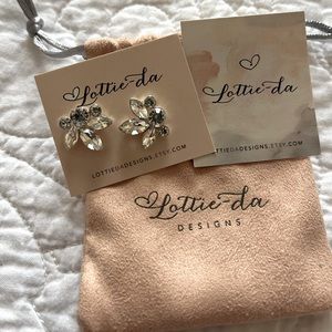 Vintage Style Crystal Bridesmaids Earrings